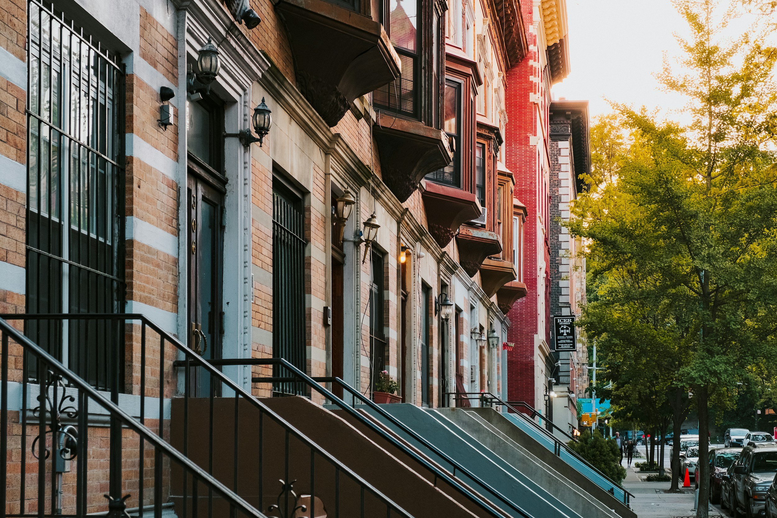 A Perfect Fall Day in Harlem.
