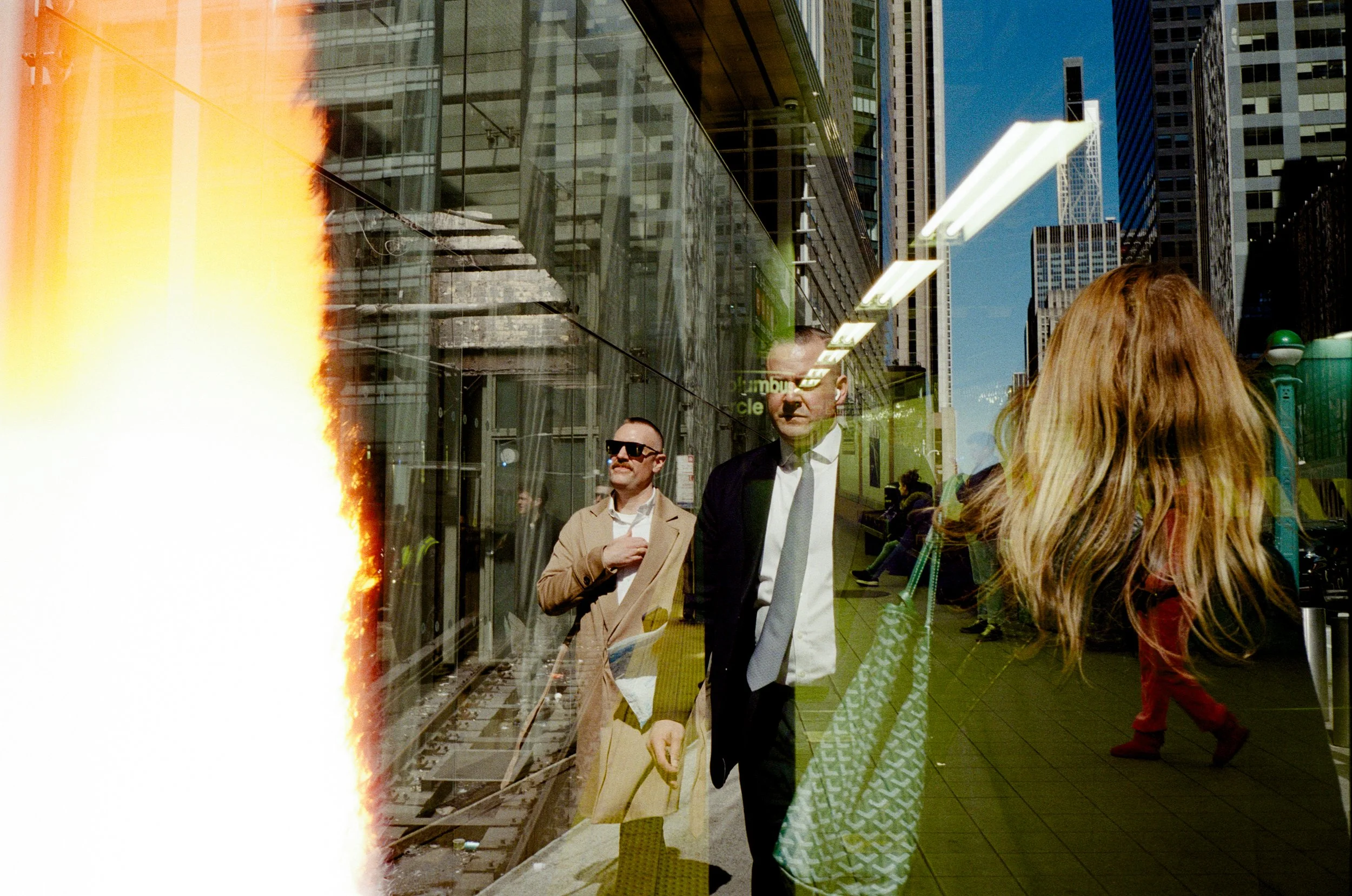 Street Photography in New York City - Film Photography on Fuji 400