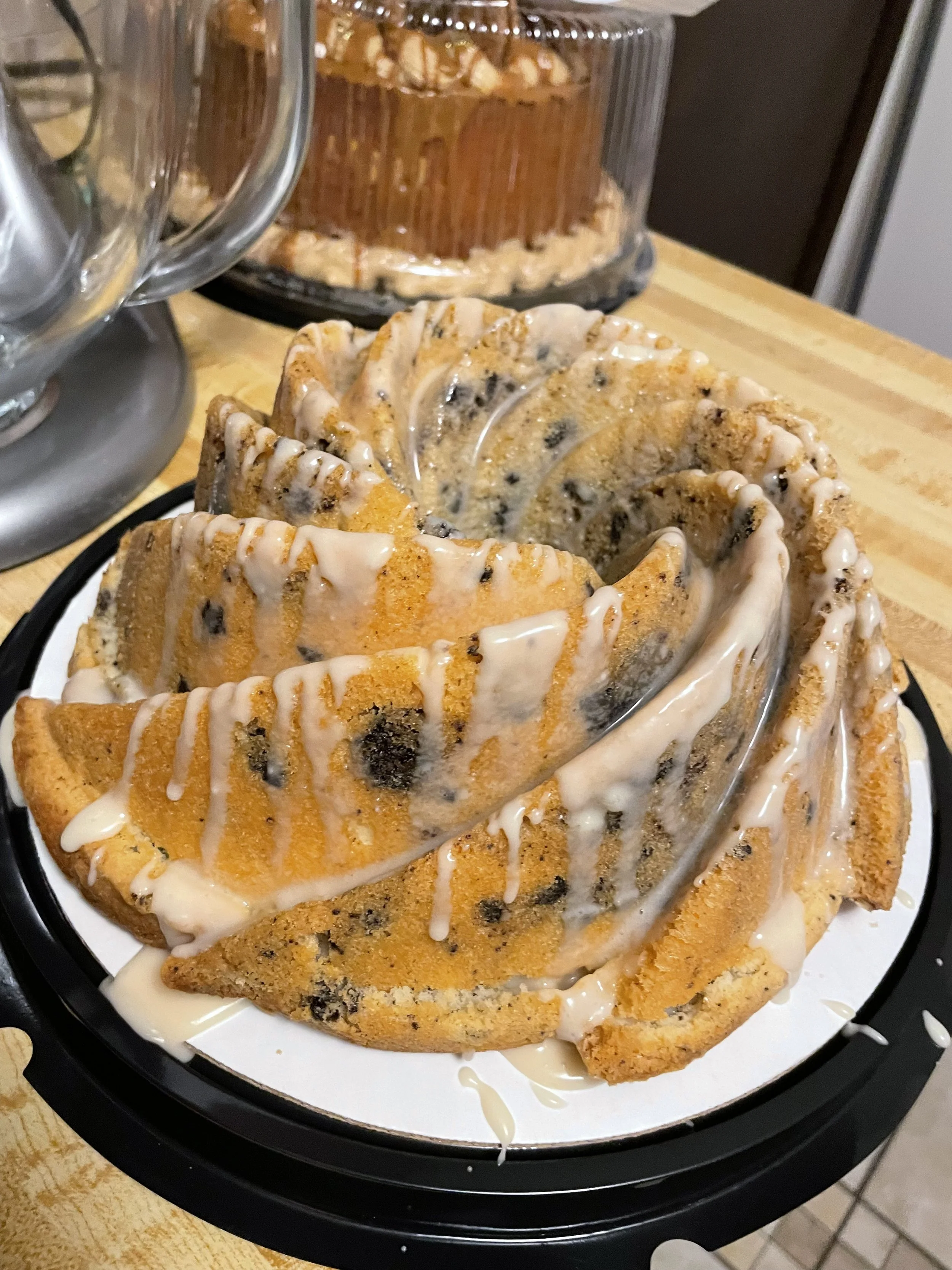 Signature Cookies and Cream Pound Cake