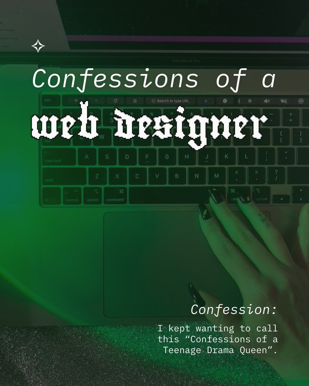 I&rsquo;m your weird web designer who adores my clients and bringing their aesthetic vision to life <3