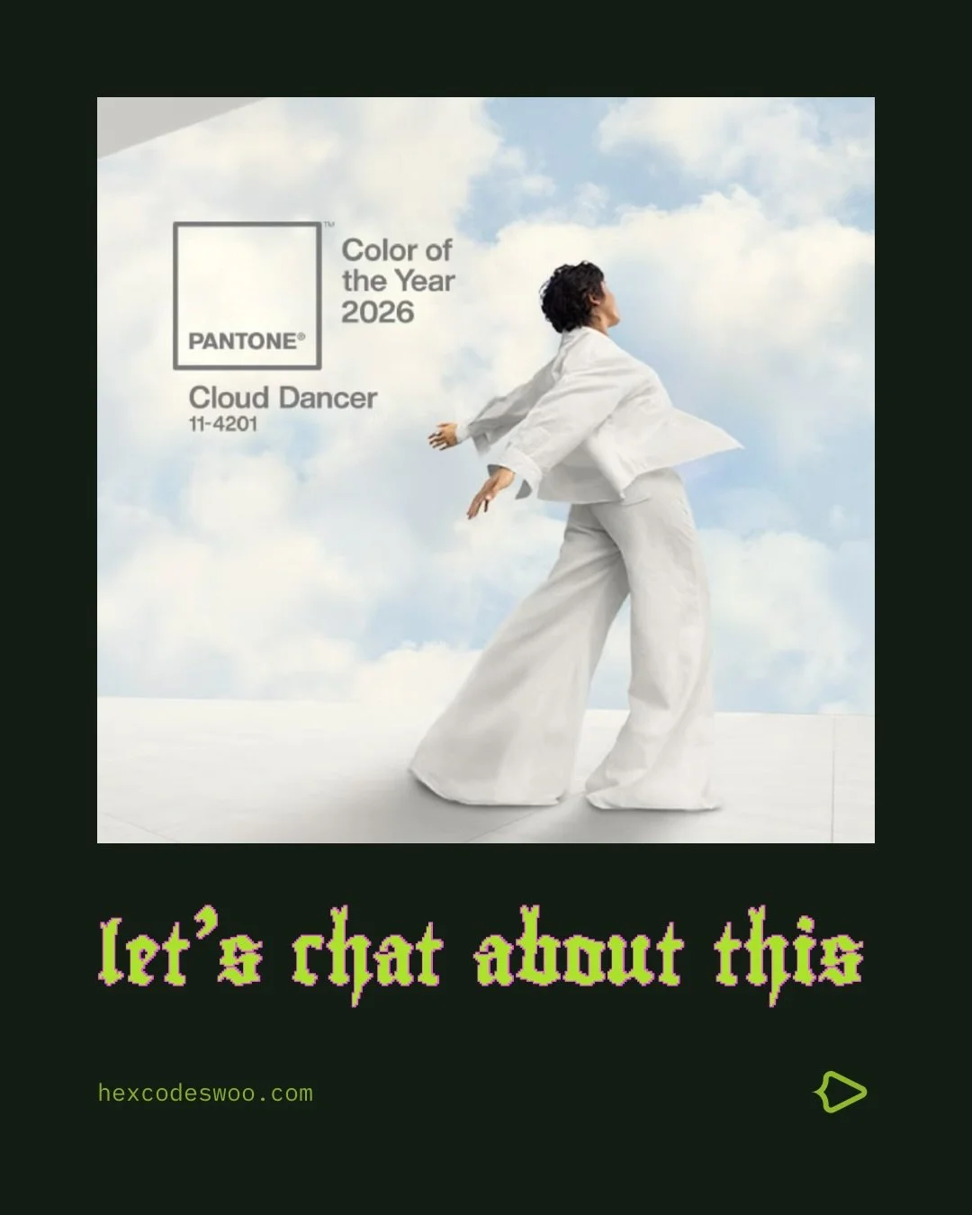 I removed the original post, and sharing this one. A friend let me know that I was using very ableist language, &ldquo;tone deaf&rdquo;, and I&rsquo;m so glad they called me in.

What Pantone is doing reminds me of Sydney Sweeney&rsquo;s god awful Am