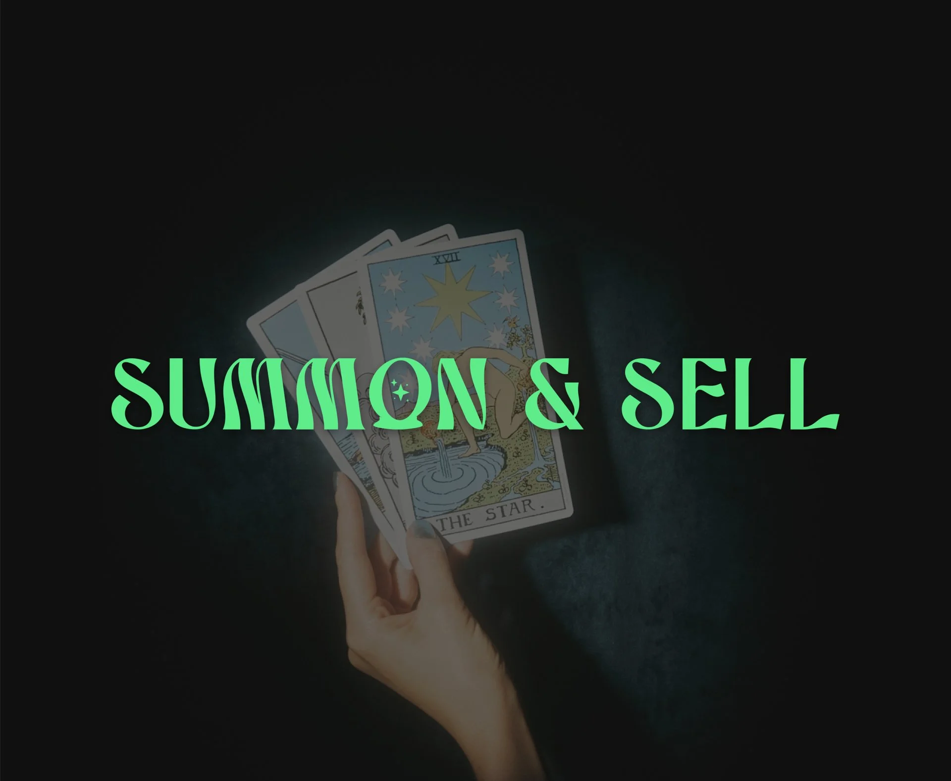 summn&sell-green-tarot.jpg