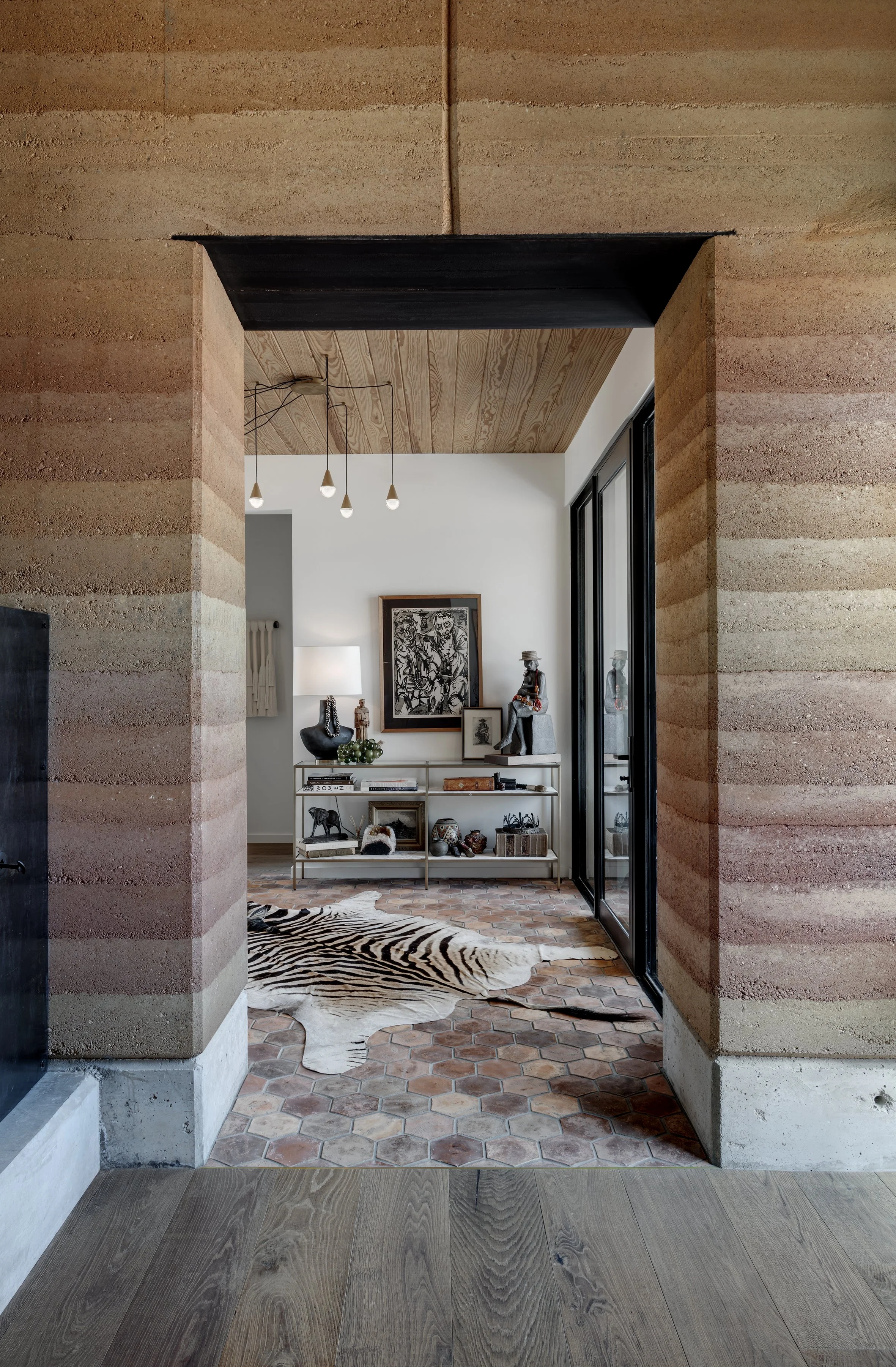 Rammed Earth House
