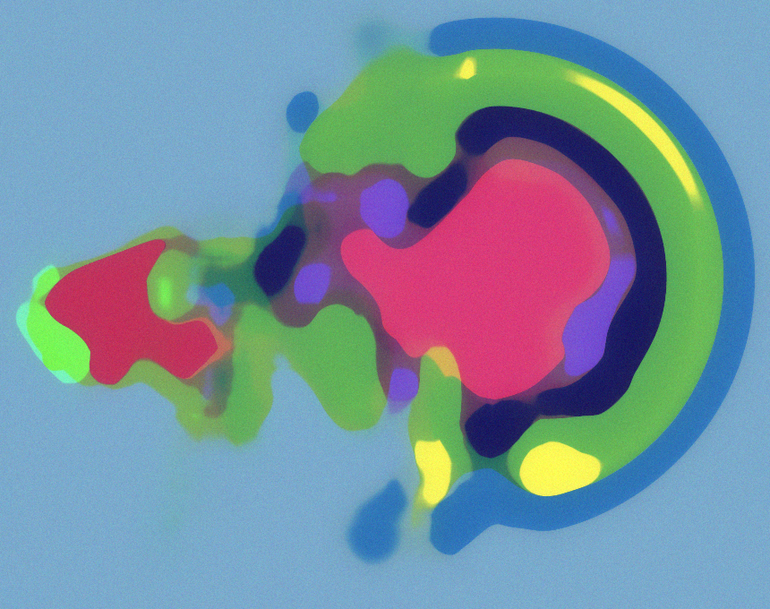 abstract color study 2