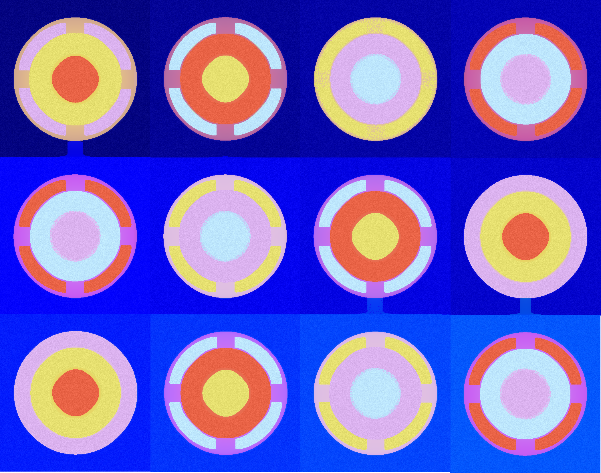 abstract color study 1