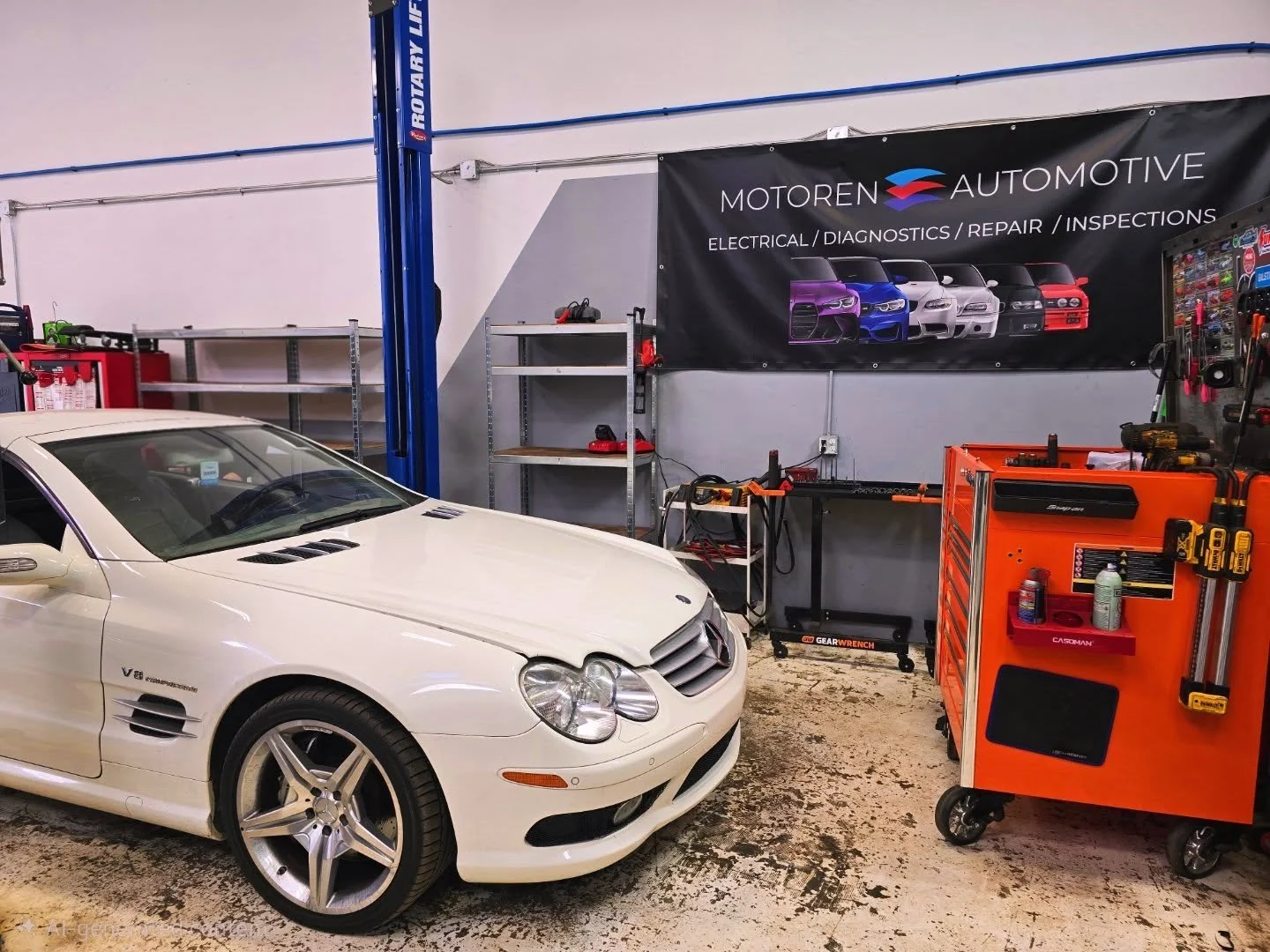#sl55 #sl55amg#mercedes #yycliving 

We love this supercharged  V8 
Supercharger rebuild ✅️