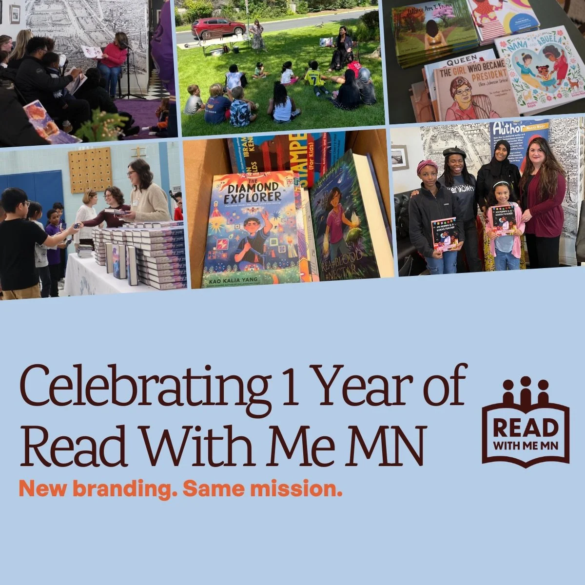 Exactly one year ago today, Read With Me MN started as a passion project rooted in a love for children&rsquo;s literature and a belief that every child deserves to feel seen through stories. Over the past year, it has grown into something far greater