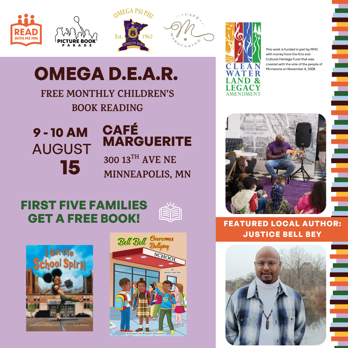 Omega D.E.A.R. With Justice Bell Bey