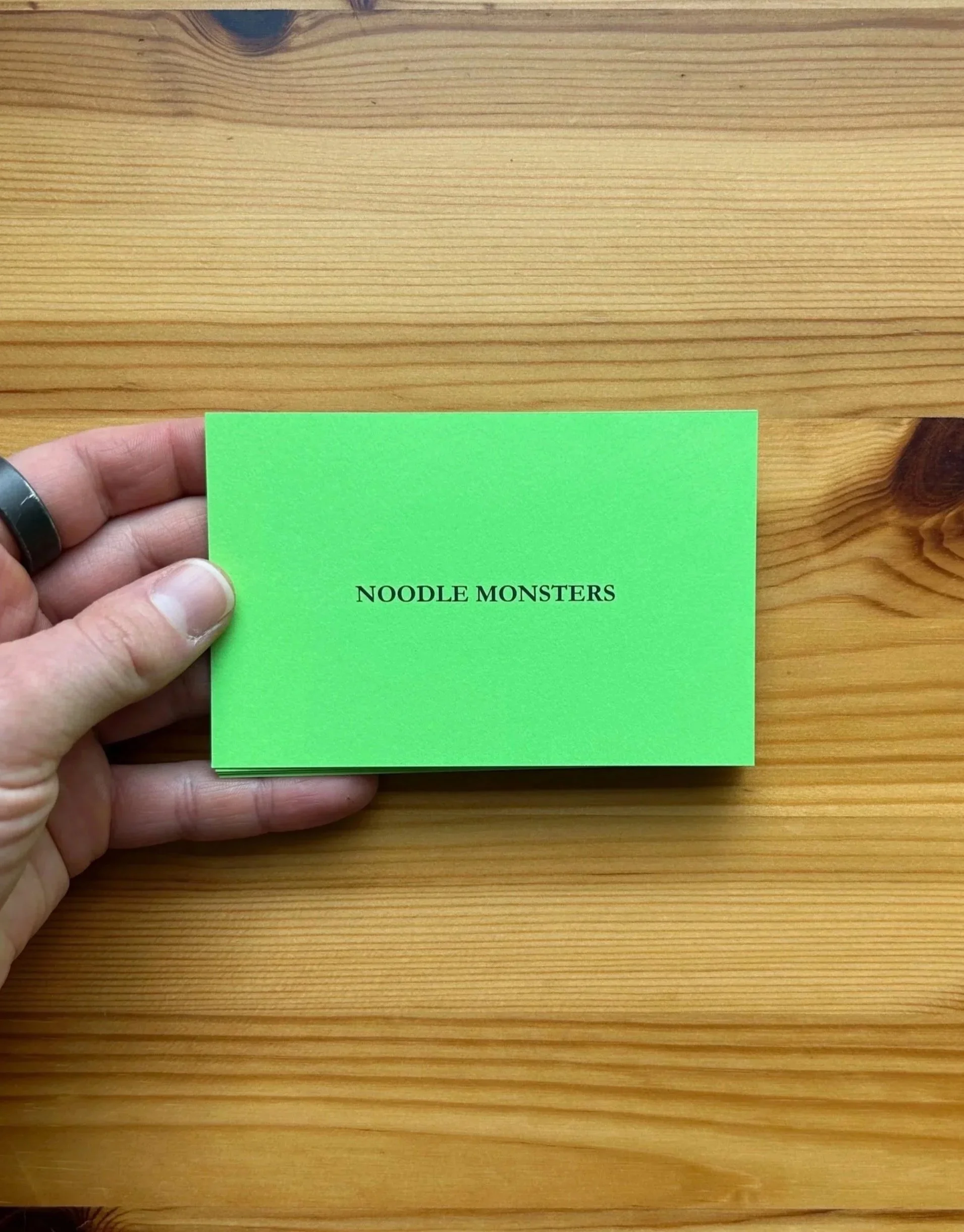 Pocket Poetry - Noodle Monsters