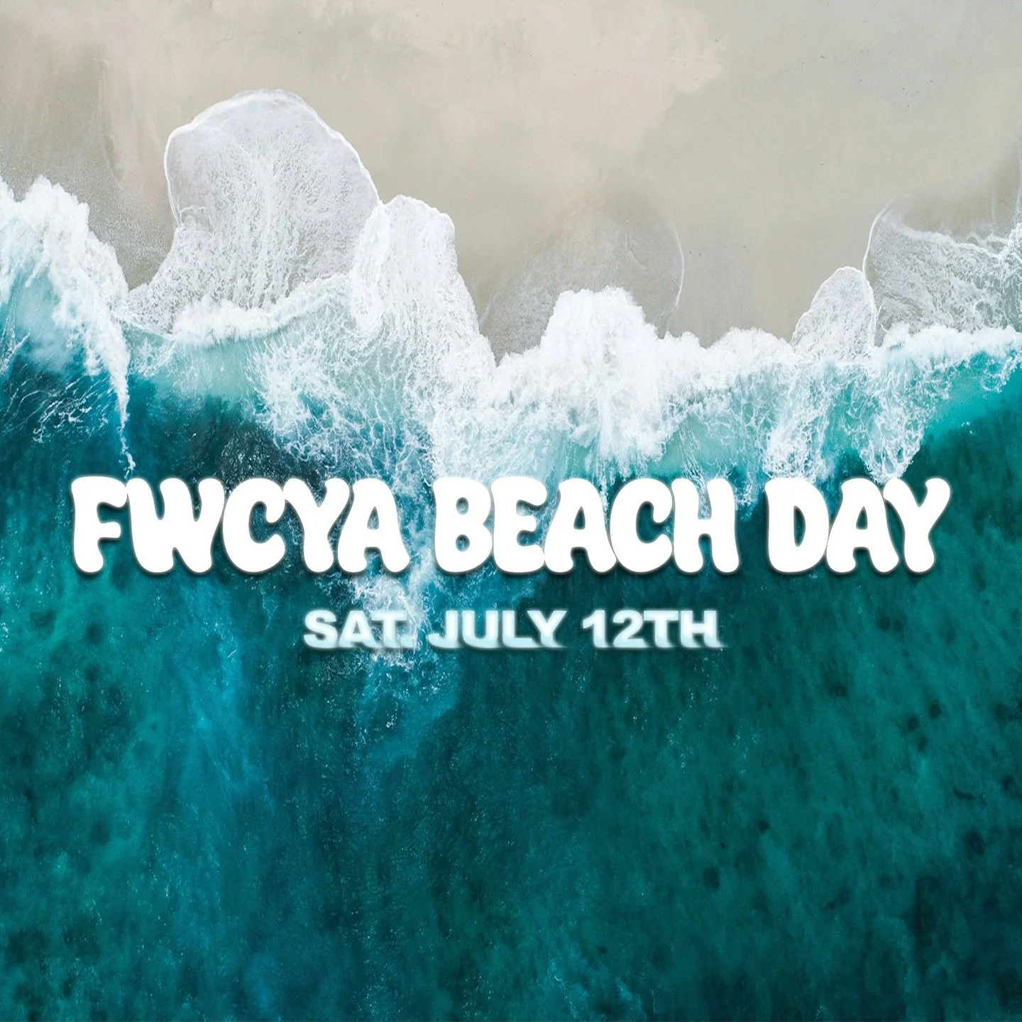 Hey YA! 
We&rsquo;re headed to the beach on Saturday, July 12th. 
Bring your sunscreen, towel, and your crew&mdash;
it&rsquo;s going to be a blast!
🔗 Hit the link in bio to sign up and save your spot!