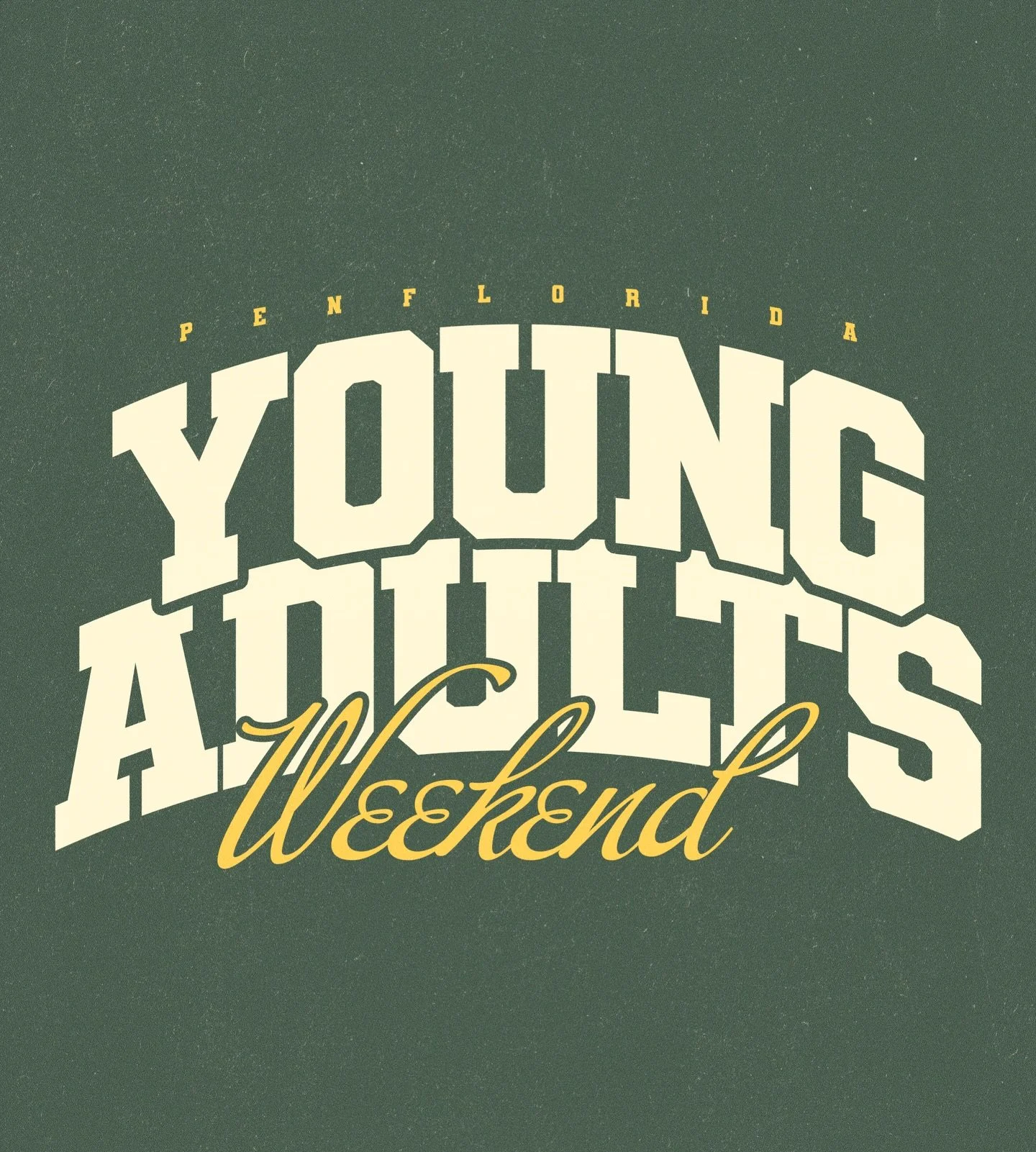 Young Adult Weekend 🔥
Jan 30&ndash;31 @ FWC
Churches from all over Pen Florida coming together for worship, preaching &amp; breakouts!
⏰ Last day to sign up for $25 is TODAY Jan 15 &mdash; don&rsquo;t miss it!

Check the Linktree in the bio for the 