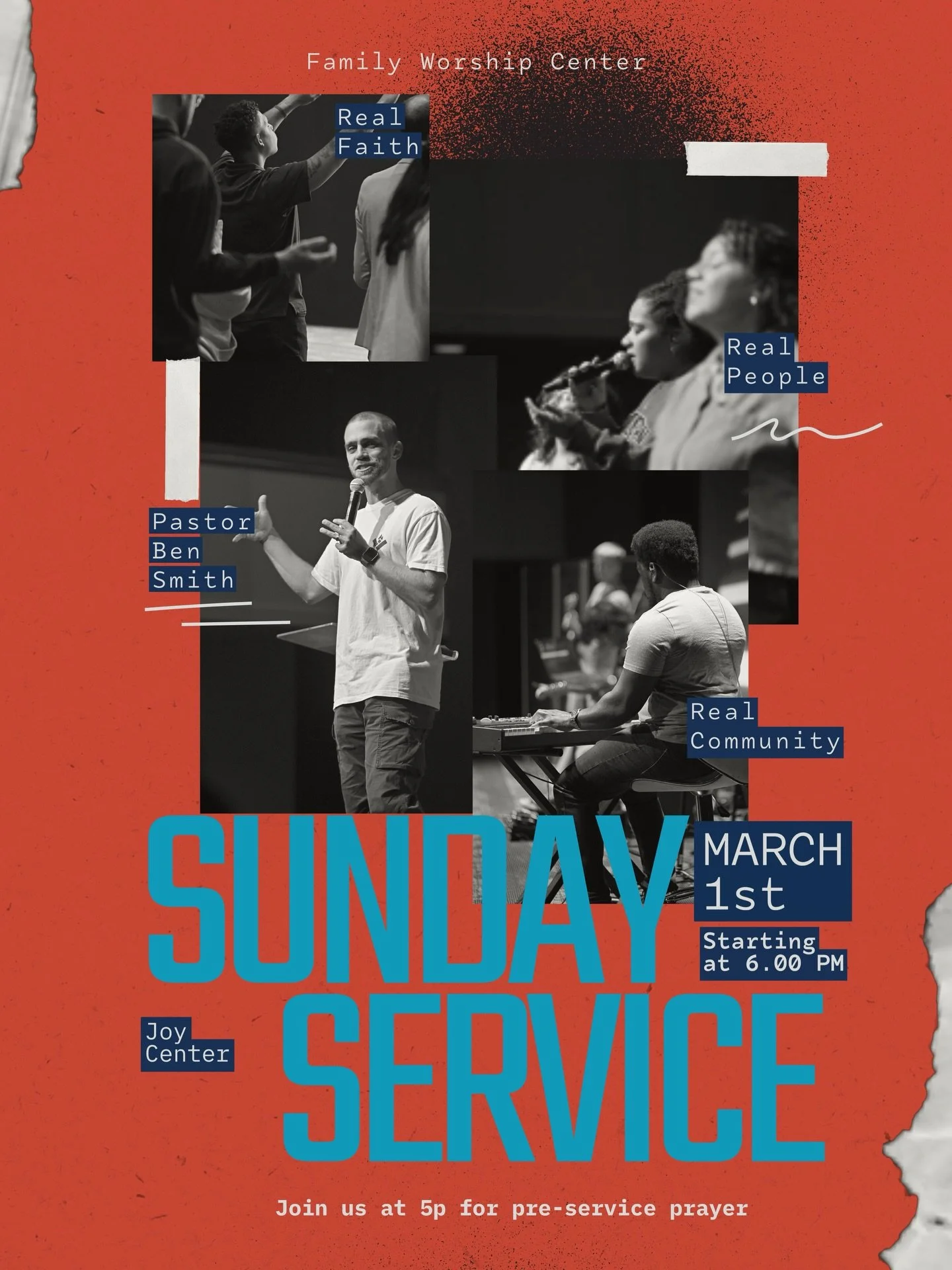 It&rsquo;s a YA week, and Sunday nights just hit different 🙌

📍 Joy Center
☕ Prayer + Coffee at 5PM
🙌 Service at 6PM

Don&rsquo;t miss it!