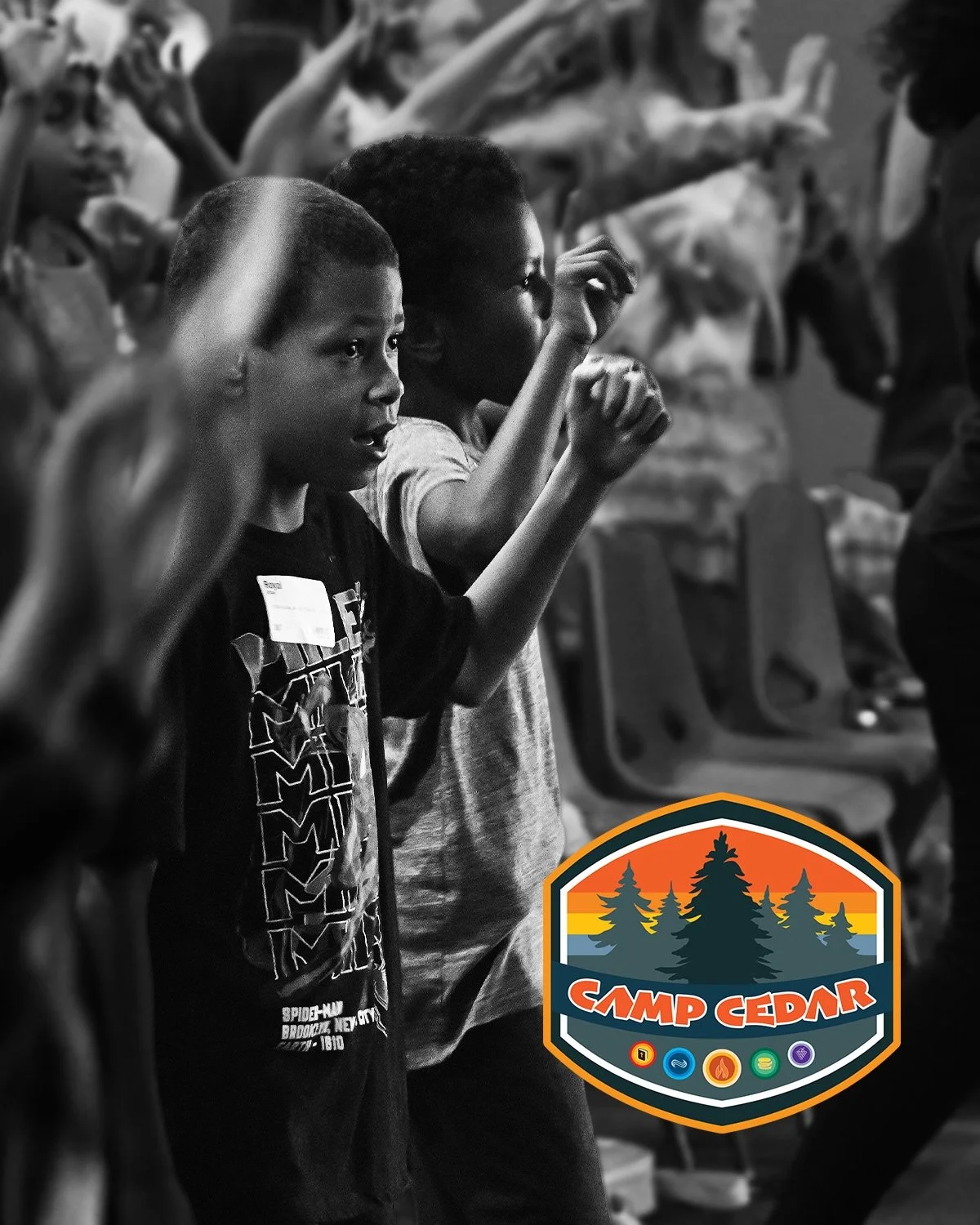 Hey Parents! 

Wednesday night at Camp Cedar is almost here! Your kids will dive deeper into learning about the Holy Spirit, earn more badges, enjoy powerful worship, have a blast with friends &mdash; and yes, pizza is on us! 

It&rsquo;s going to be