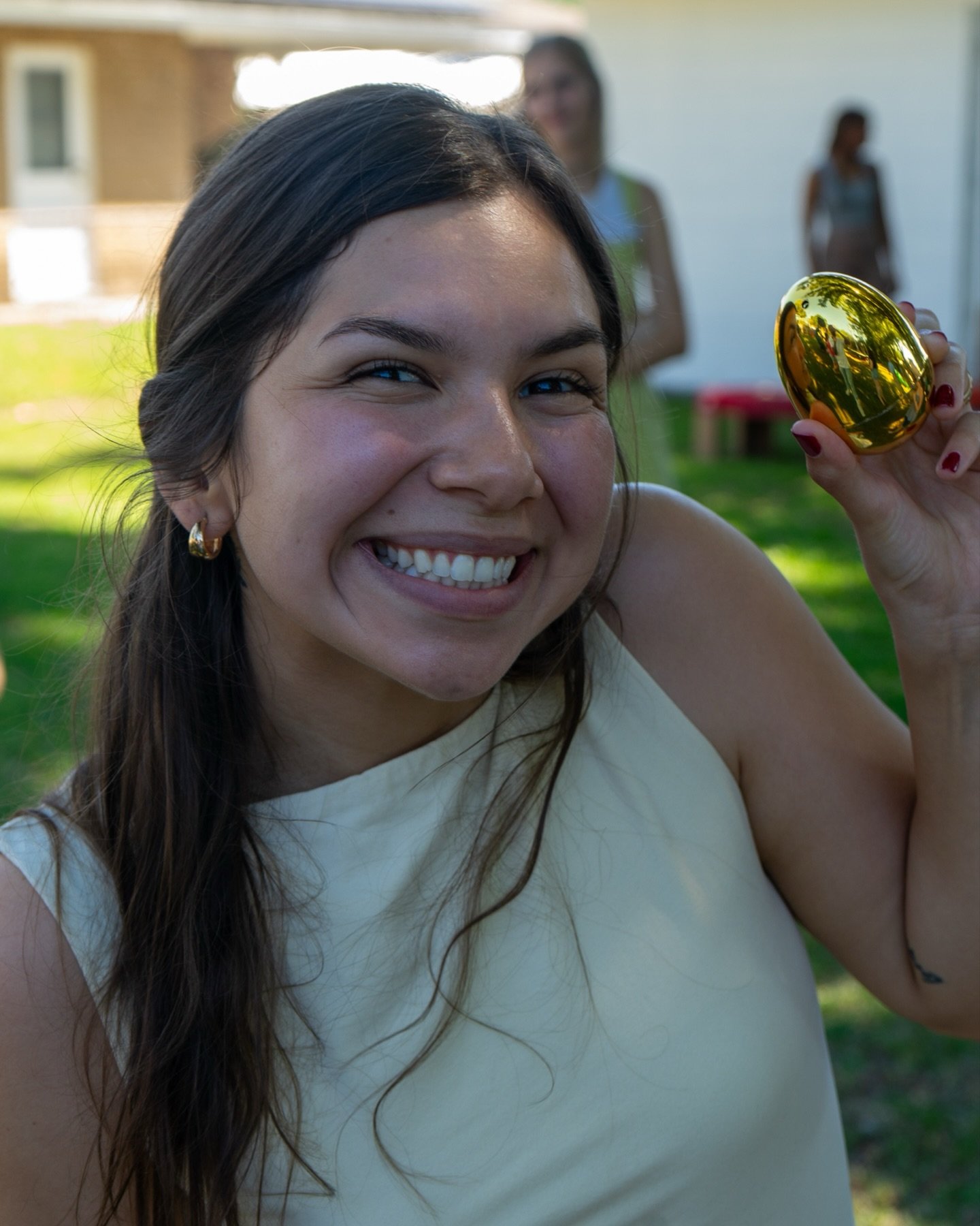 Because He lives&hellip;we get moments like this.

loud house, full tables, a lot of laughter

and somewhere in the middle of it&mdash;
a reminder that who you are on the inside matters the most ❤️

Praise the LORD!