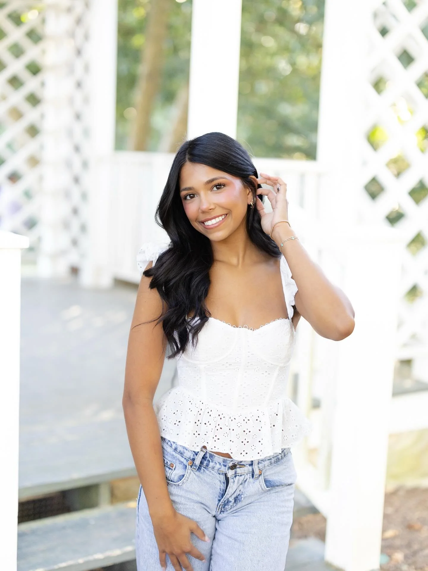 Celebrating #seniorsunday with Emerson!! ☀️