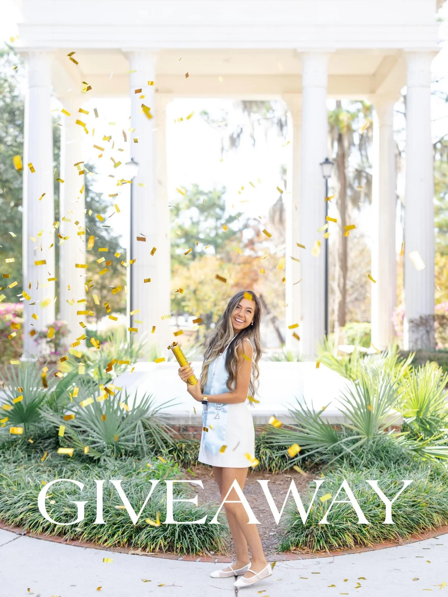 GIVEAWAY TIME!! 🍾✨🎓

To celebrate graduation season approaching, I&rsquo;m giving away ONE FREE 1-hour senior grad session at UNCW 📸

If you&rsquo;re graduating from Wilmington this spring, this is your chance to capture this milestone with beauti