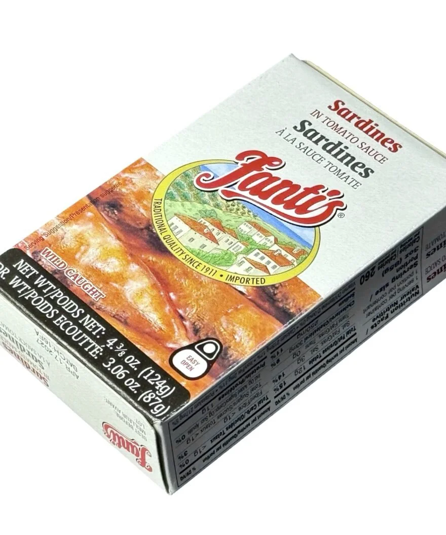 Sardines In Tomato Sauce (Fantis) 124g