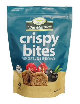 Crispy bites with sun-dried tomato and olives 110g