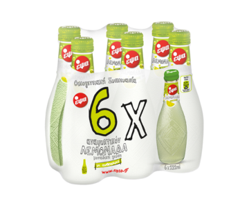 EPSA Carbonated Lemonade 232ml bottle (6 bottles case)