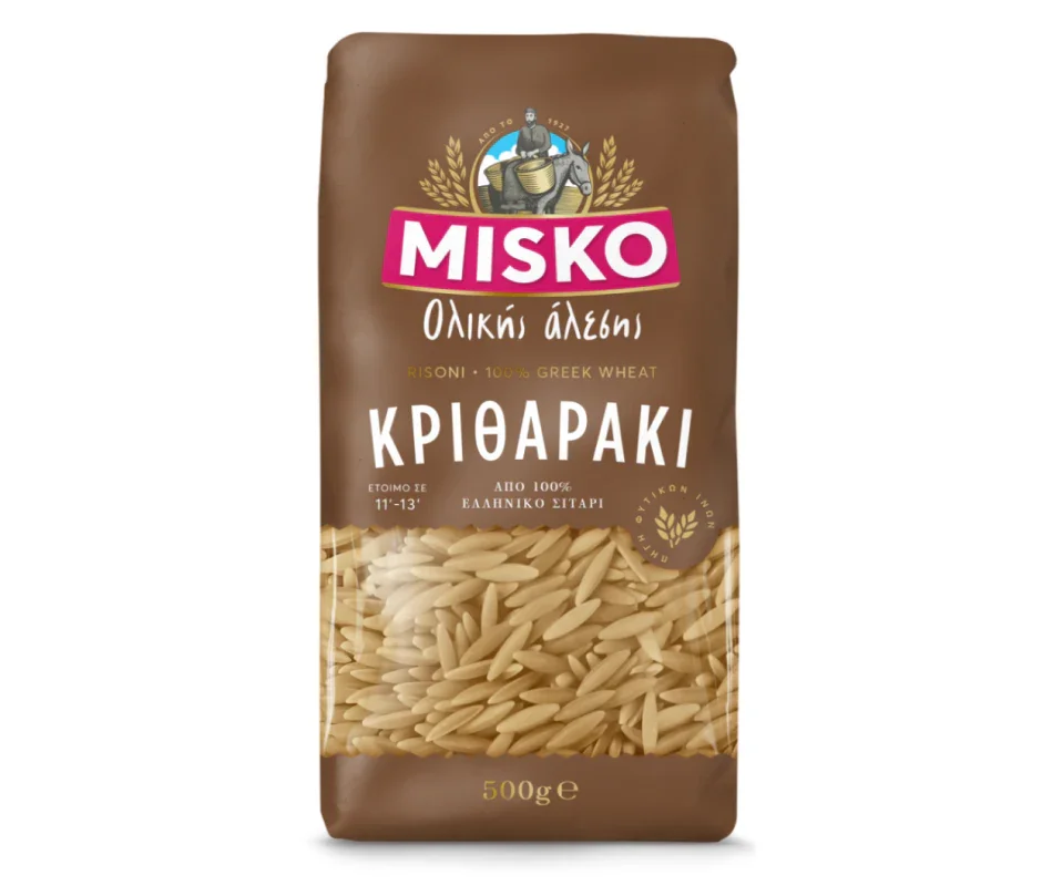 Misko Whole Wheat Orzo 500gr