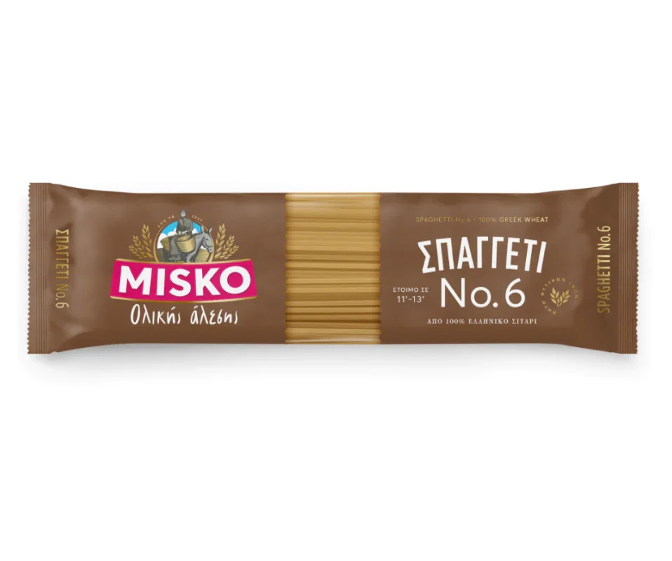 Misko Whole Wheat Spaghetti No. 6
