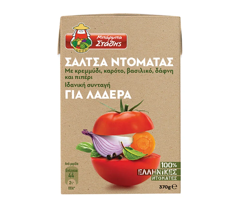 BARBA STATHIS TOMATO SAUCE WITH HERBS 370g