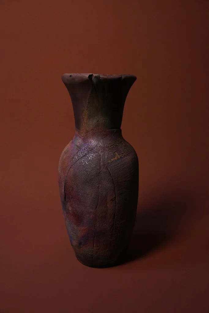 Raku Classic Vase