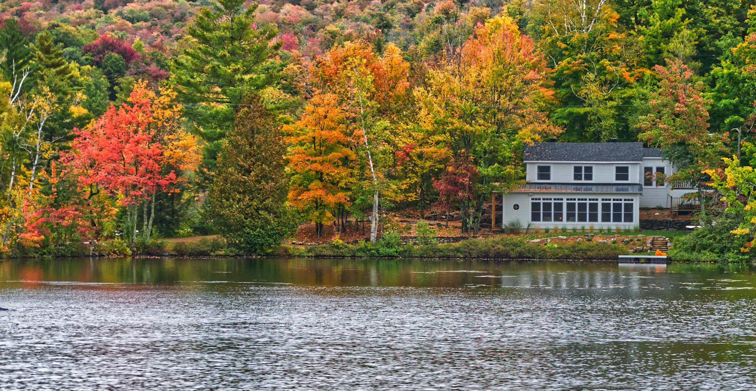 Full-Service Lake House Design.