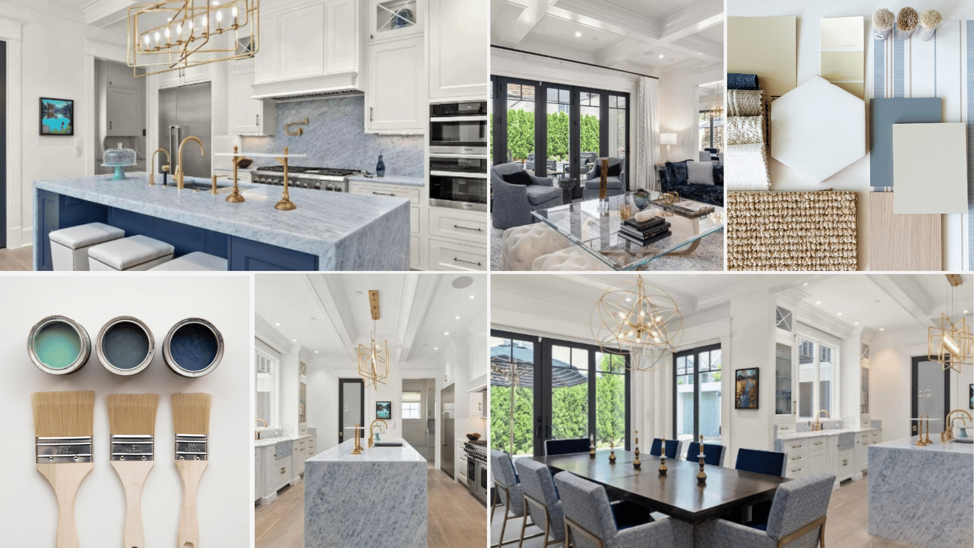 High end kitchen design process