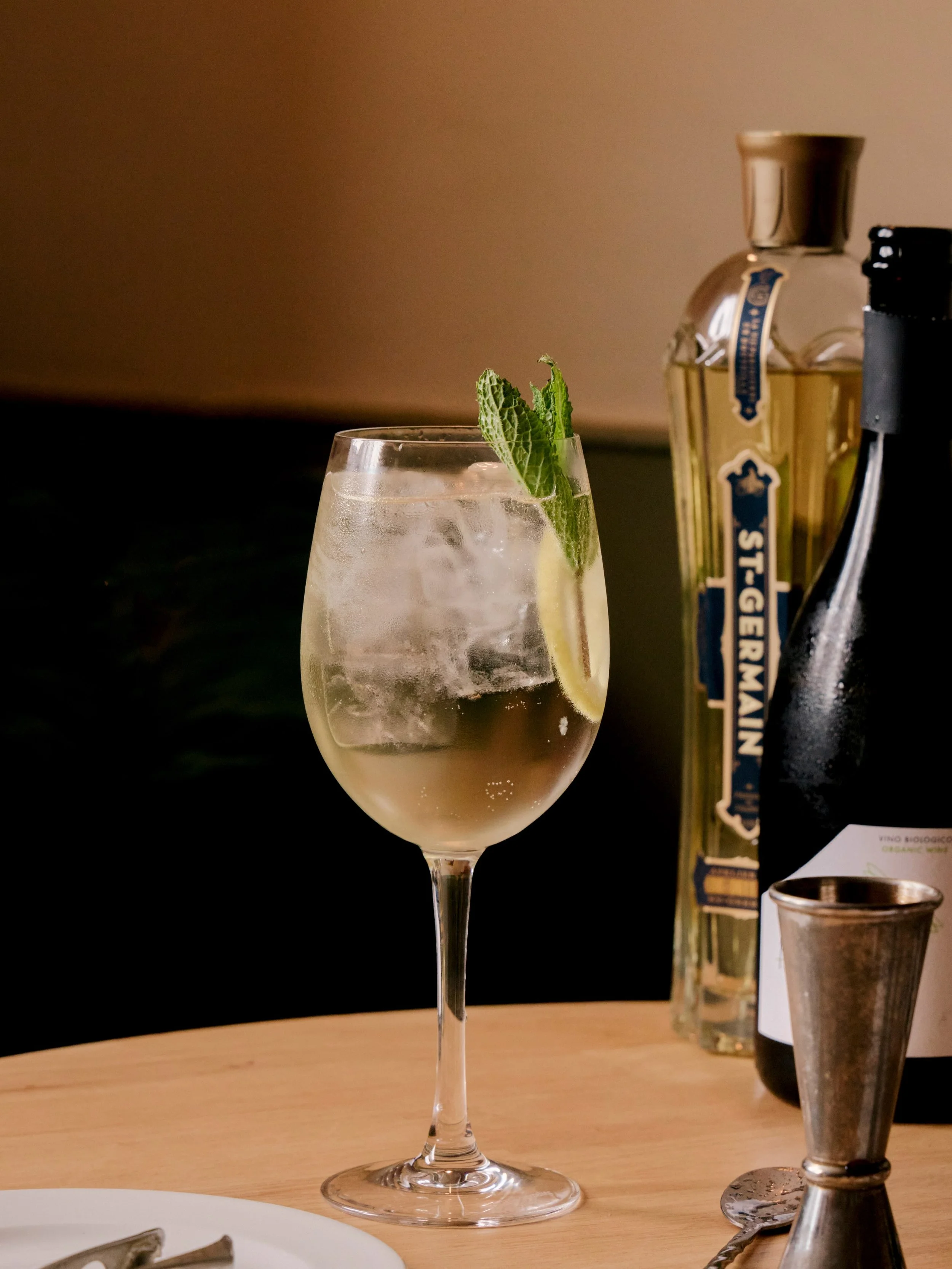 Hugo Spritz + beer garden weather. 

Bar, garden and kitchen open all day on Saturdays.