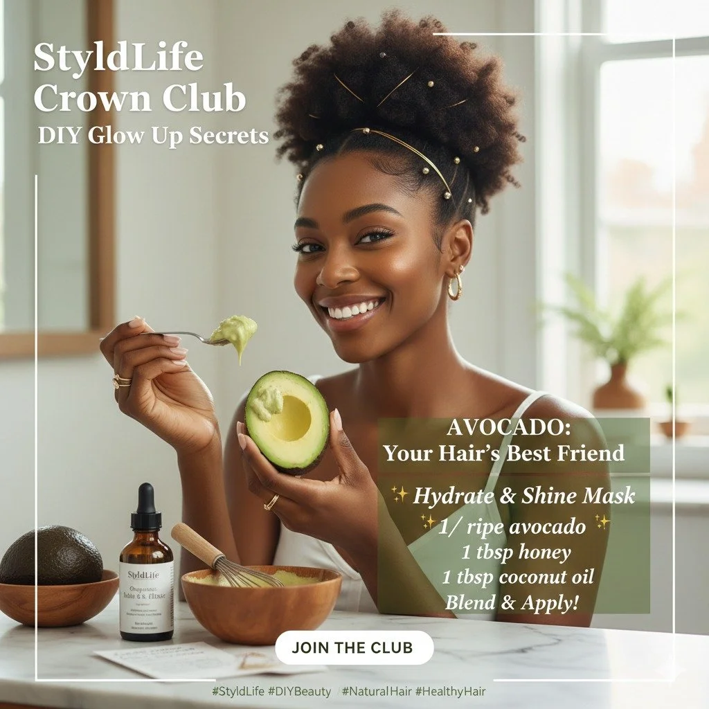 Who knew your kitchen counter held the secret to your best hair day? 🥑✨

There&rsquo;s a reason avocado has been a staple in the natural hair community for generations&mdash;it&rsquo;s packed with the fatty acids and vitamins your crown craves for d