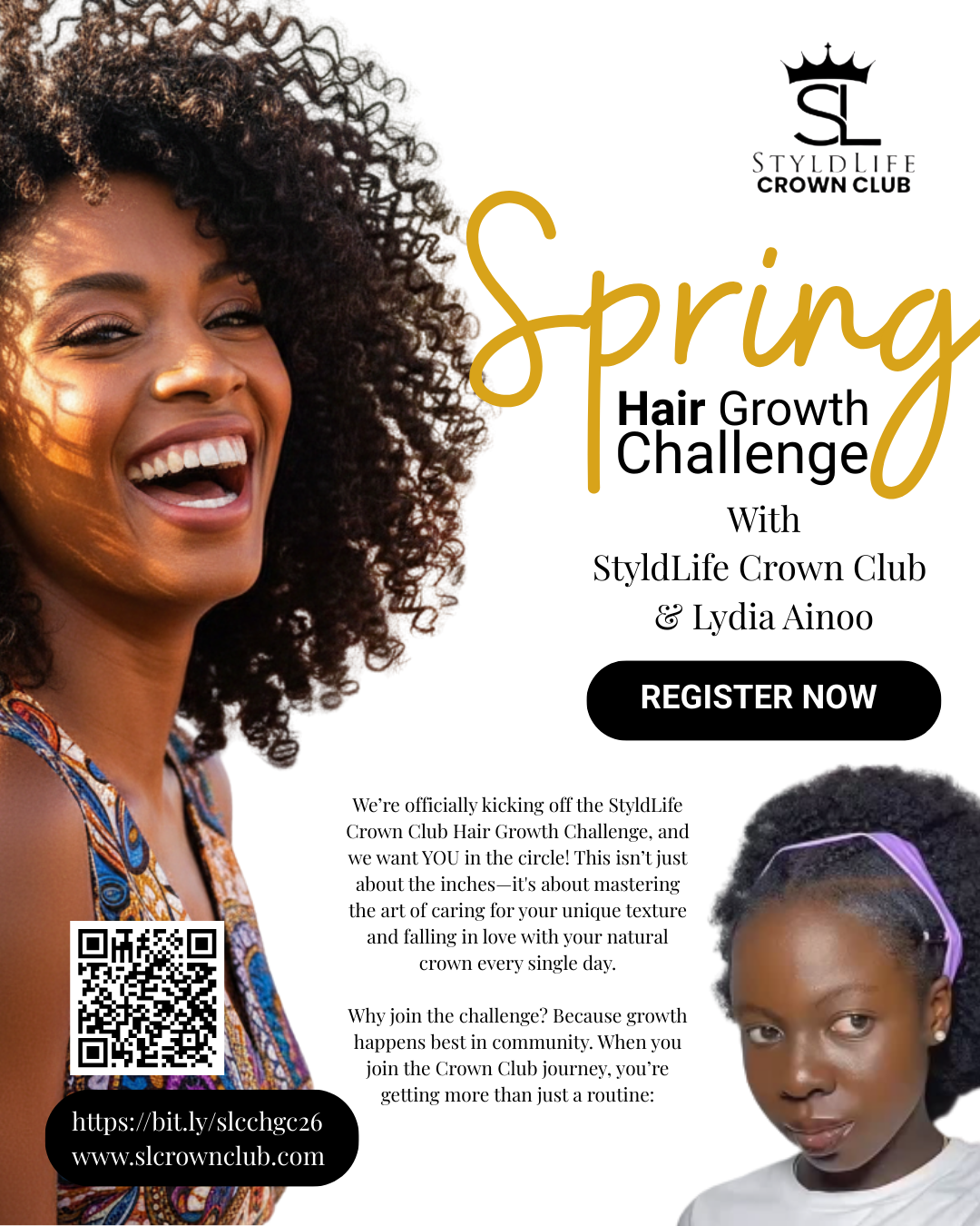 StyldLife Crown Club Spring Hair Growth Challenge