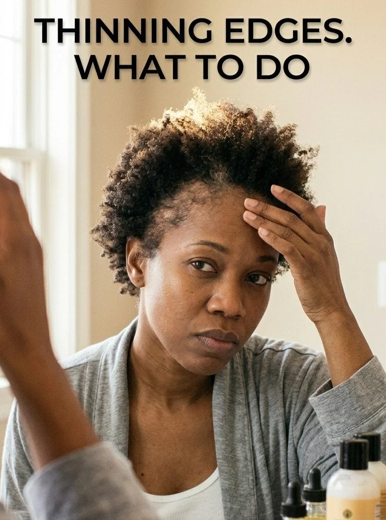 Thinning Edges: What to Do?

Struggling with thinning edges? StyldLife Crown Club is here to help! 💁&zwj;♀️✨

Our experts are focusing on tension-free application to ensure maximum length retention and a healthy scalp. Because a happy scalp means ha