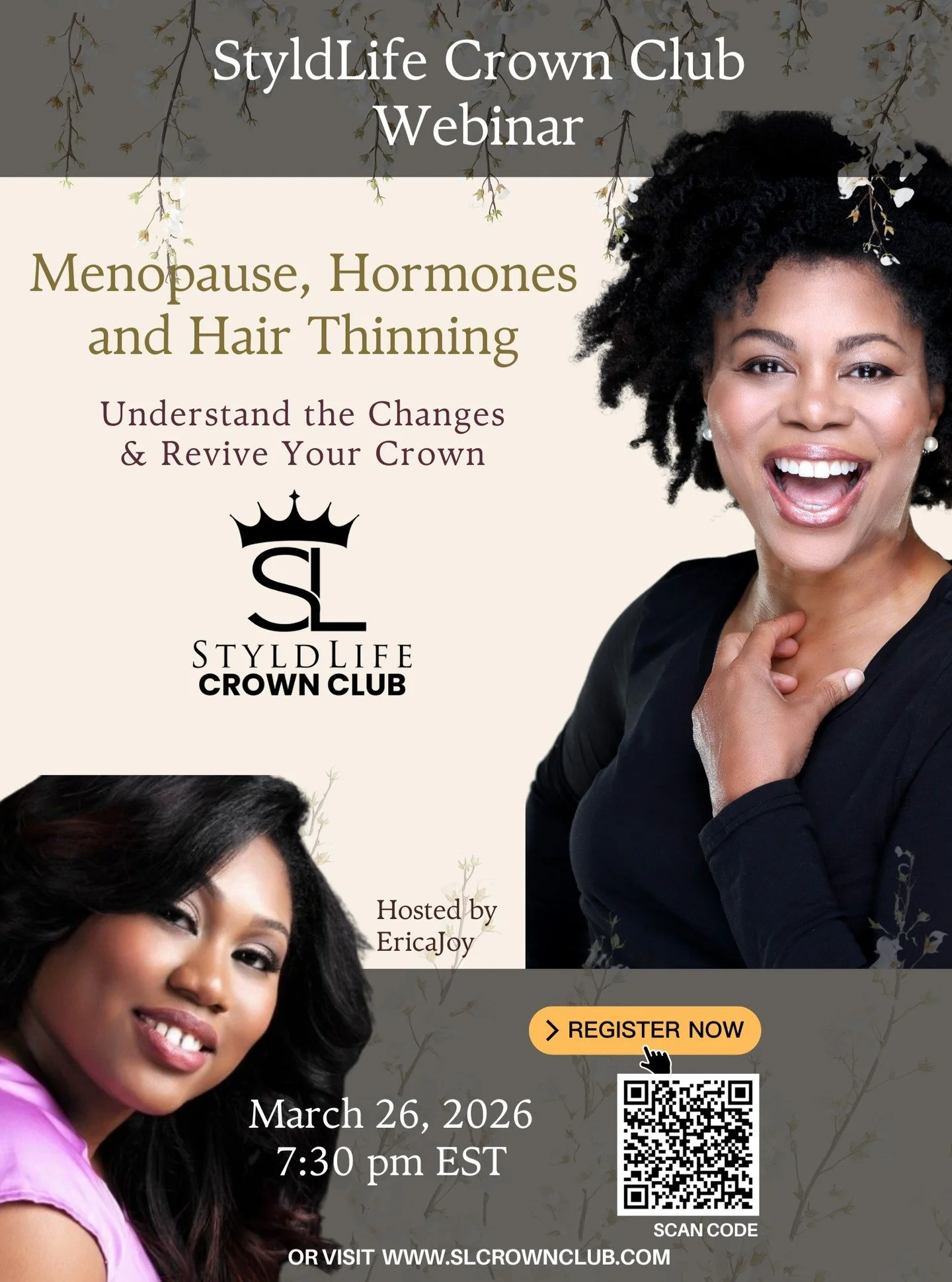 Is your crown feeling a little different lately? You&rsquo;re not imagining it, and you&rsquo;re definitely not alone. 🌸✨

As we navigate the shift into menopause, our bodies go through a major transformation&mdash;and our hair is often the first to