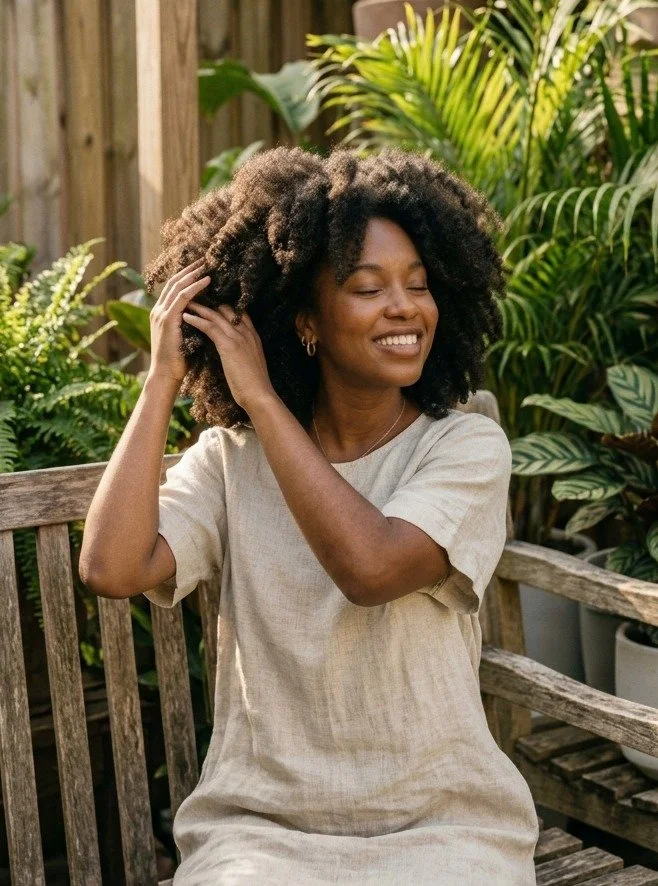 Sunny days, good hair vibes, and all things green! ☀️🌿 This beautiful moment from StyldLife Crown Club is giving us all the natural hair inspiration we need. Let your texture take center stage! 👑

#SLCrownClub #NaturalHairCare #HealthyHairJourney #