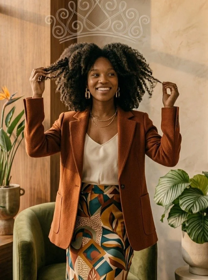 ✨ Our natural coils are more than just hair &ndash; they're a crown we never take off! 👑💁🏾&zwj;♀️ Pure, powerful, and unapologetically US. 💖 

#SLCrownClub #MyCrown #NaturalHairLove #TextureTalk #CoilQueen