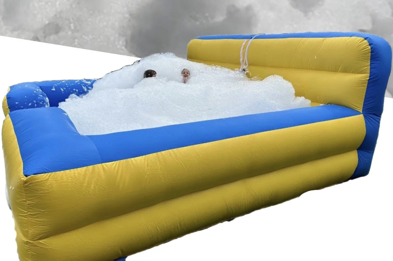 THE ULTIMATE FOAM PIT EXPERIENCE