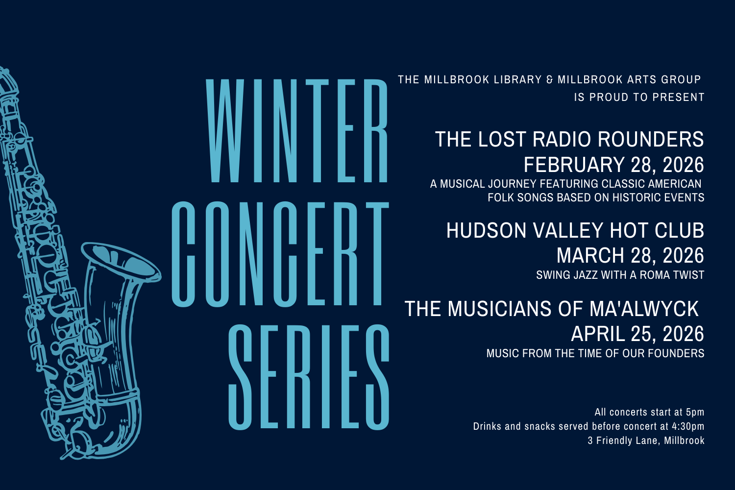 Winter Concert series
