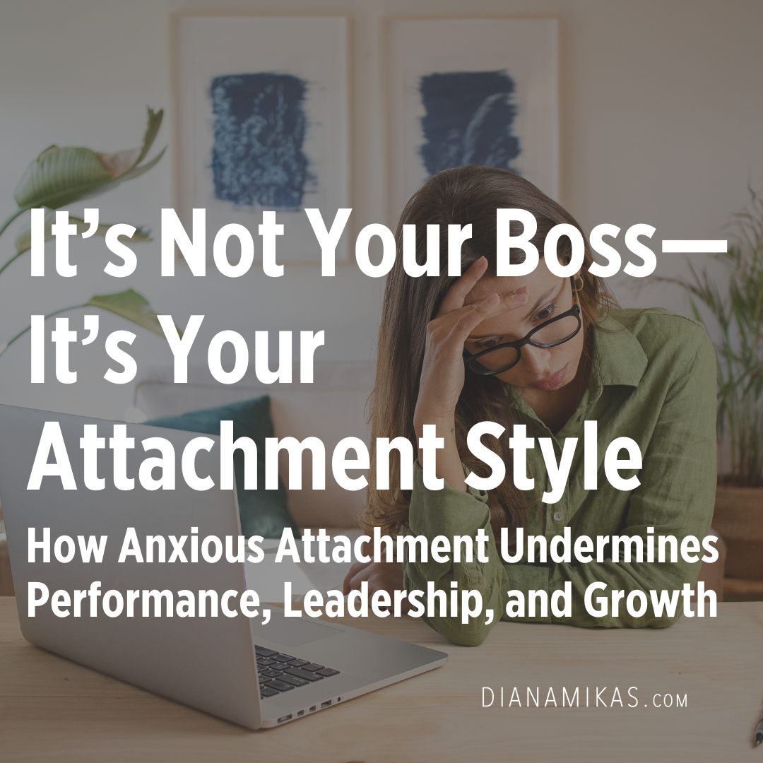 Anxious in Love = Anxious in Business
