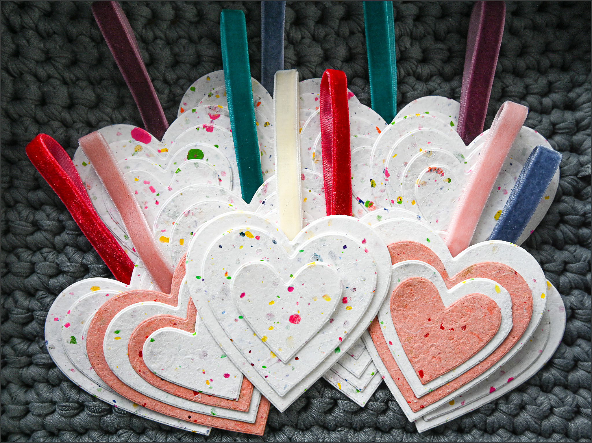 Sprinkle with Love Heart Keepsakes
