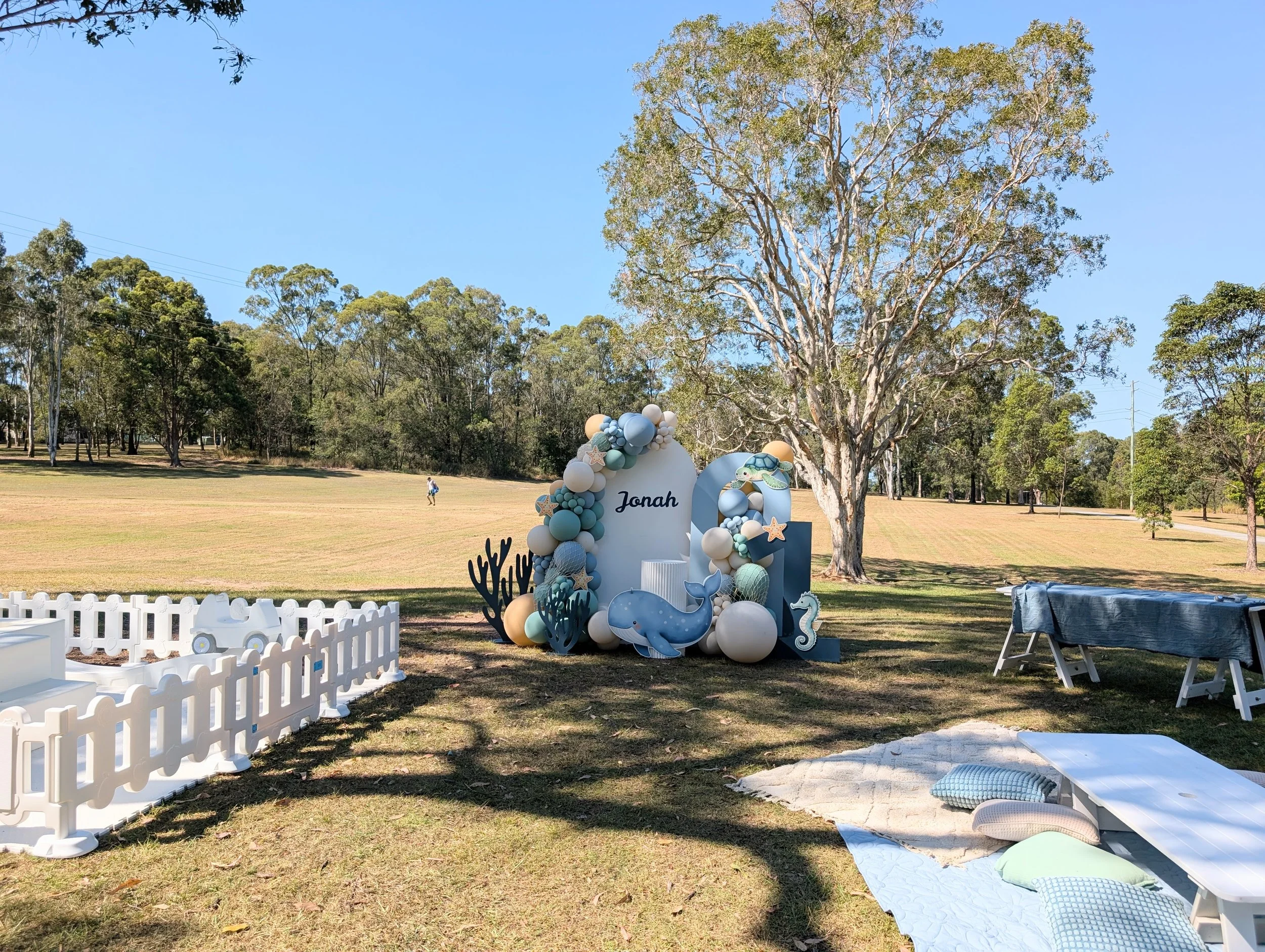 First Birthday Party Setup Brisbane | Under The Sea Theme ($1160 Setup)