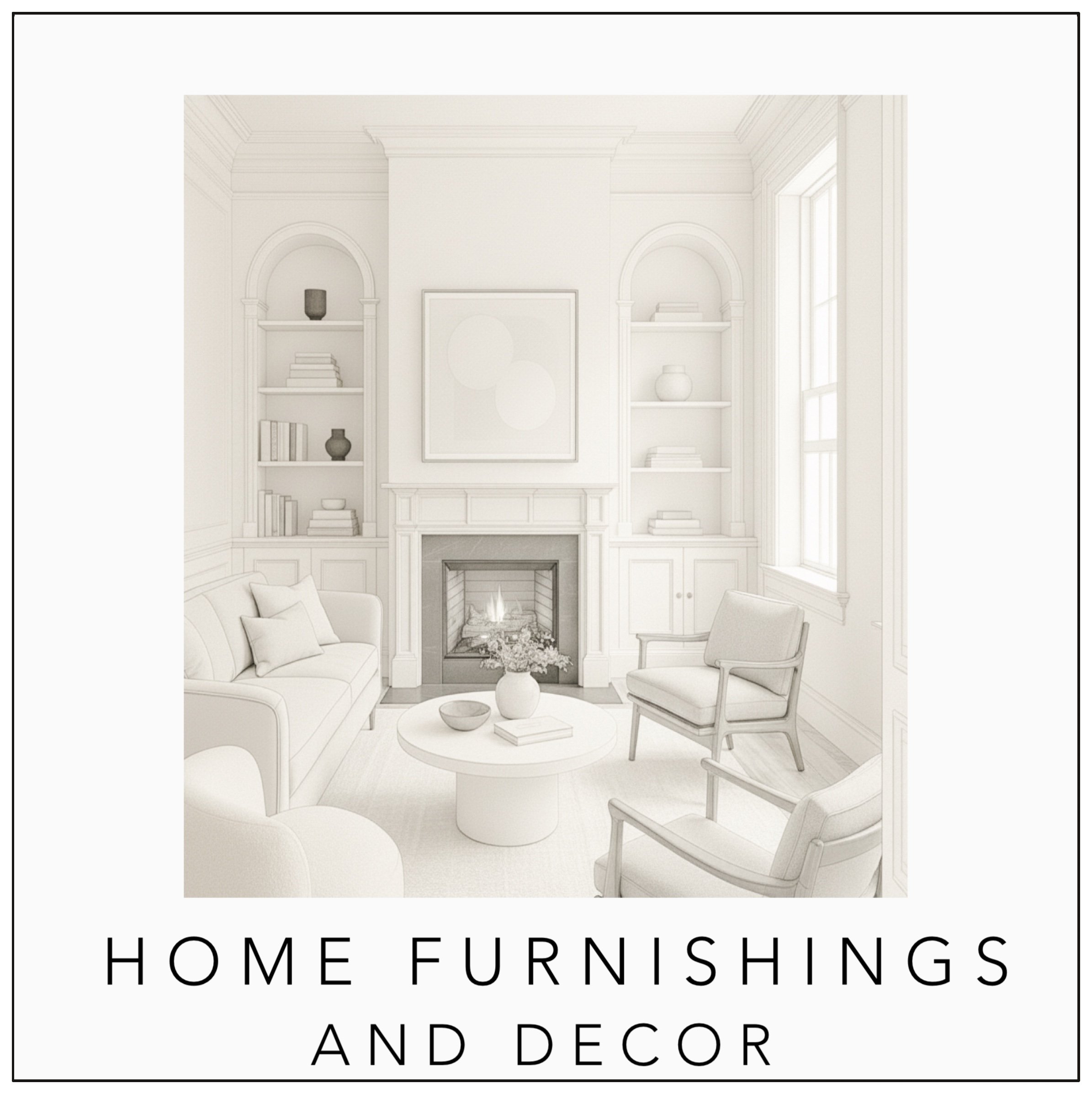 Home Furnishings and Decor from Designs Delivered featuring curated design boards for interior styling