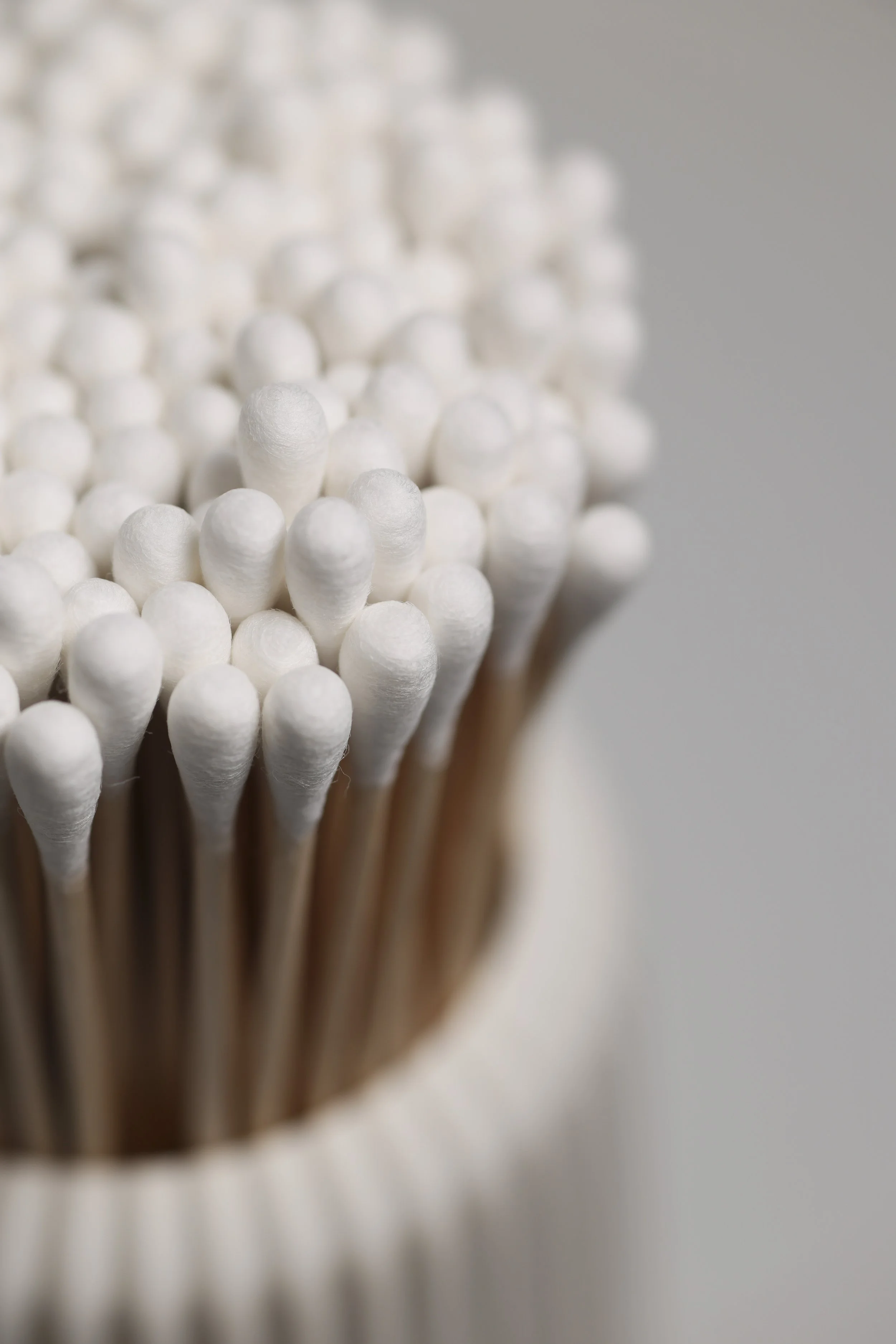 Detail shot of q-tips