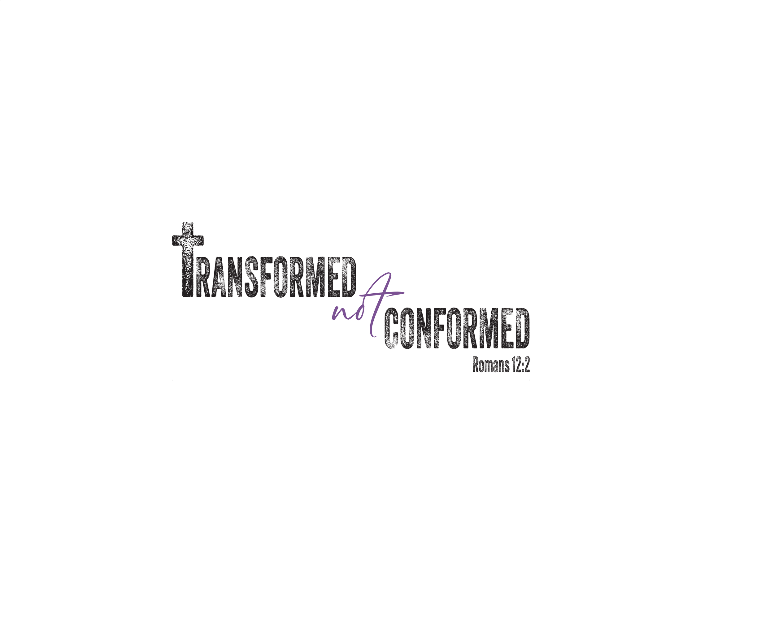 Transformed Not Conformed Tshirt White Front Graphic 2.png
