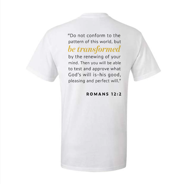 Transformed Not Conformed Tshirt Butterfly White Back.png