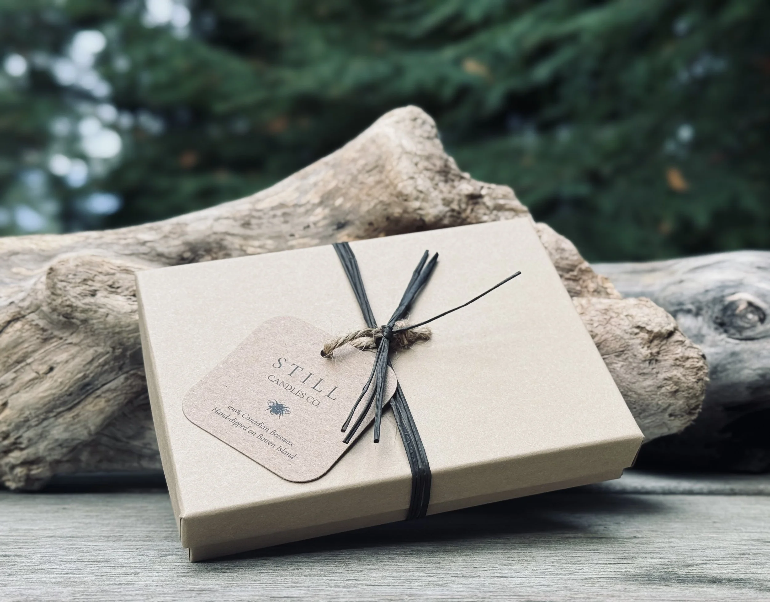 Tea Light Box of 6 Gift Wrapped.jpeg