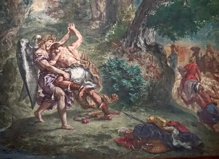 Jacob wrestling with God