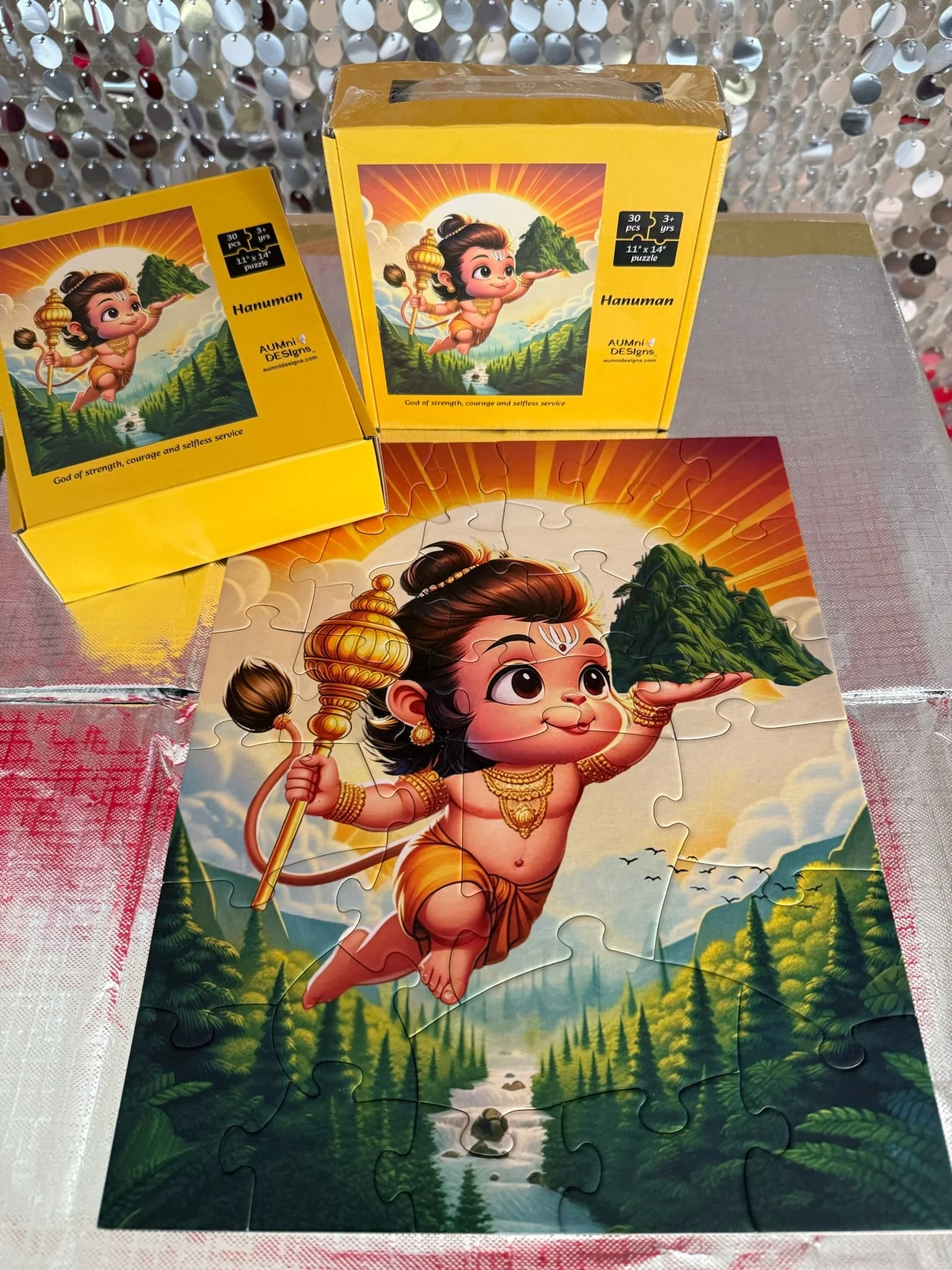 Hanuman Diwali Puzzle