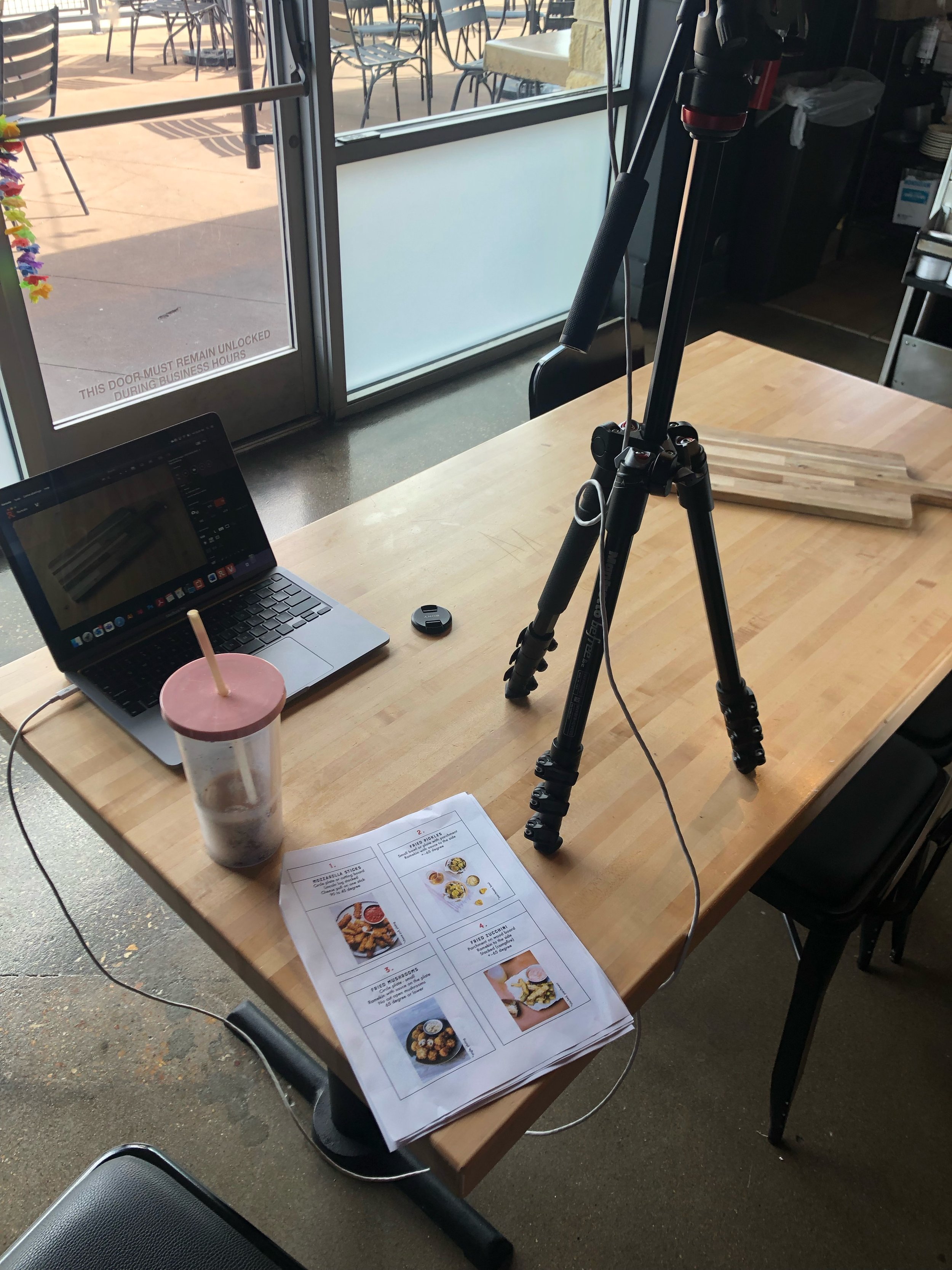 2022 - Learned Food Photography and added a new skill to my position.
