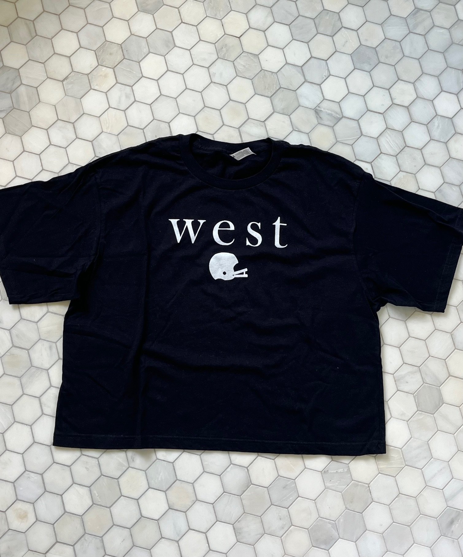 WEST Football Boxy Tee